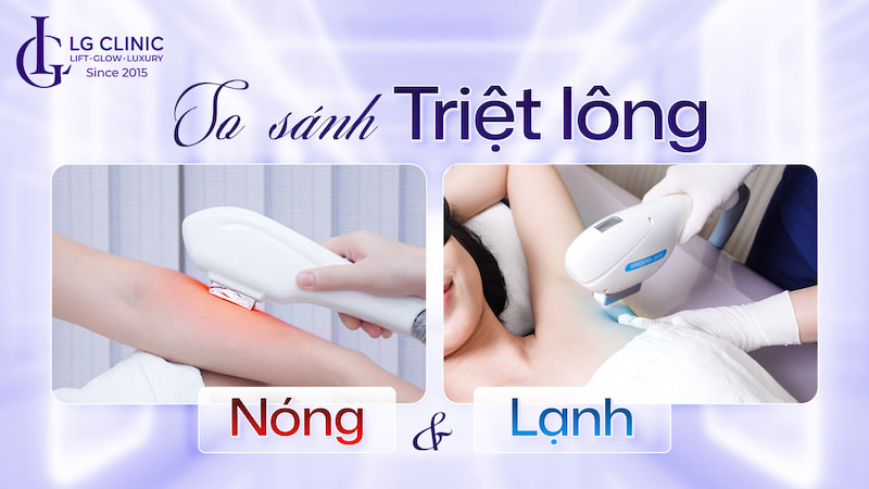 so sánh triệt lông nóng và lạnh