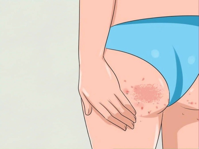 mông thâm sạm do ngồi nhiều
