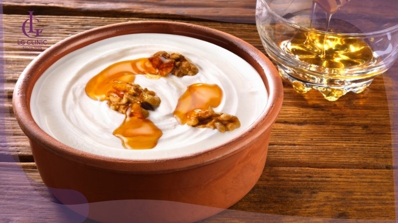 cách làm da trắng bằng sữa chua và mật ong