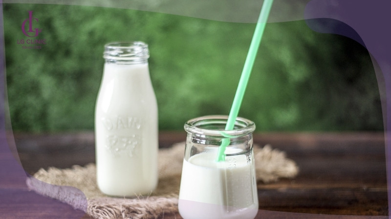 cách làm da trắng bằng sữa chua và sữa tươi