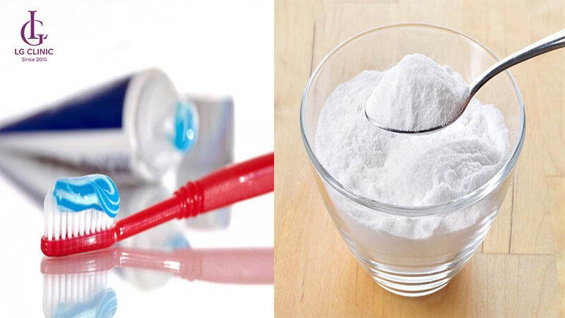 Kem đánh răng và Baking soda