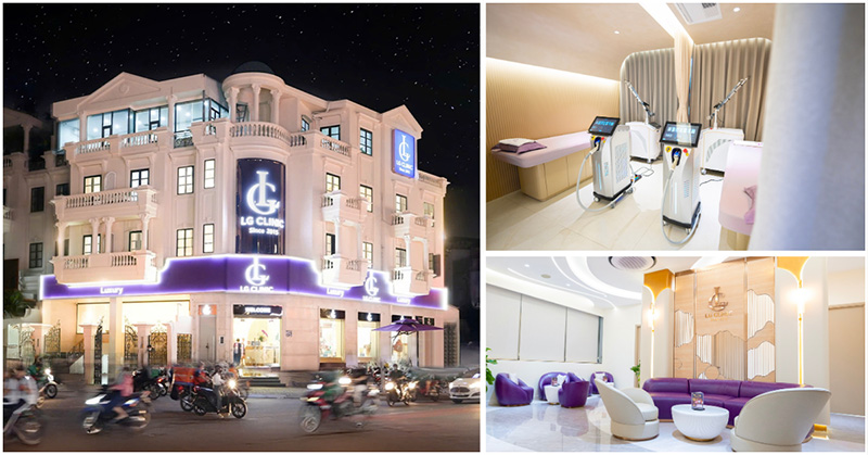 Cơ sở vật chất tại Viện thẩm mỹ LG Clinic