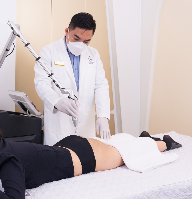 trị thâm mông bằng công nghệ Laser