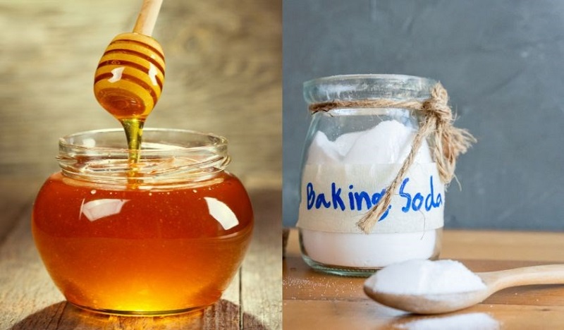 cách trị thâm mông bằng baking soda và mật ong