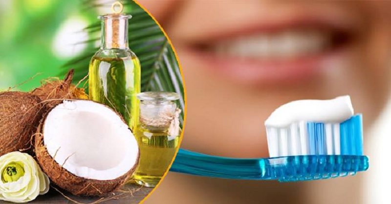 trị thâm nách bằng dầu dừa và kem đánh răng