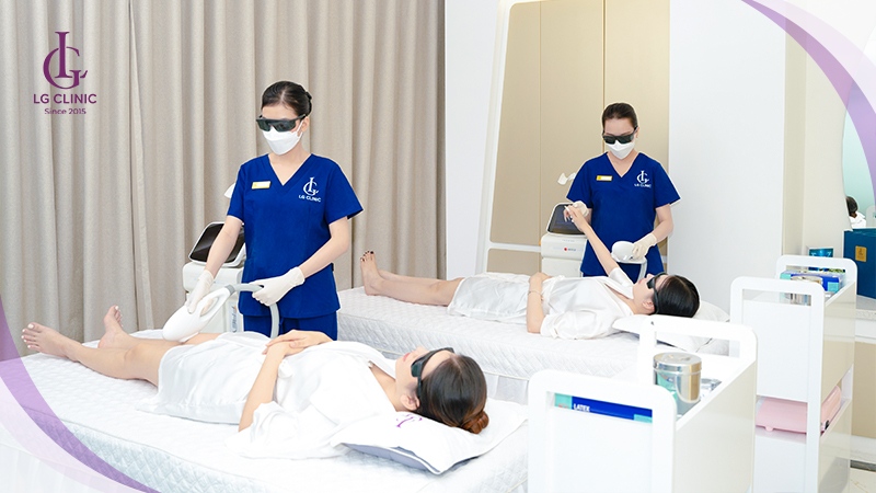 Liệu trình triệt lông ở spa