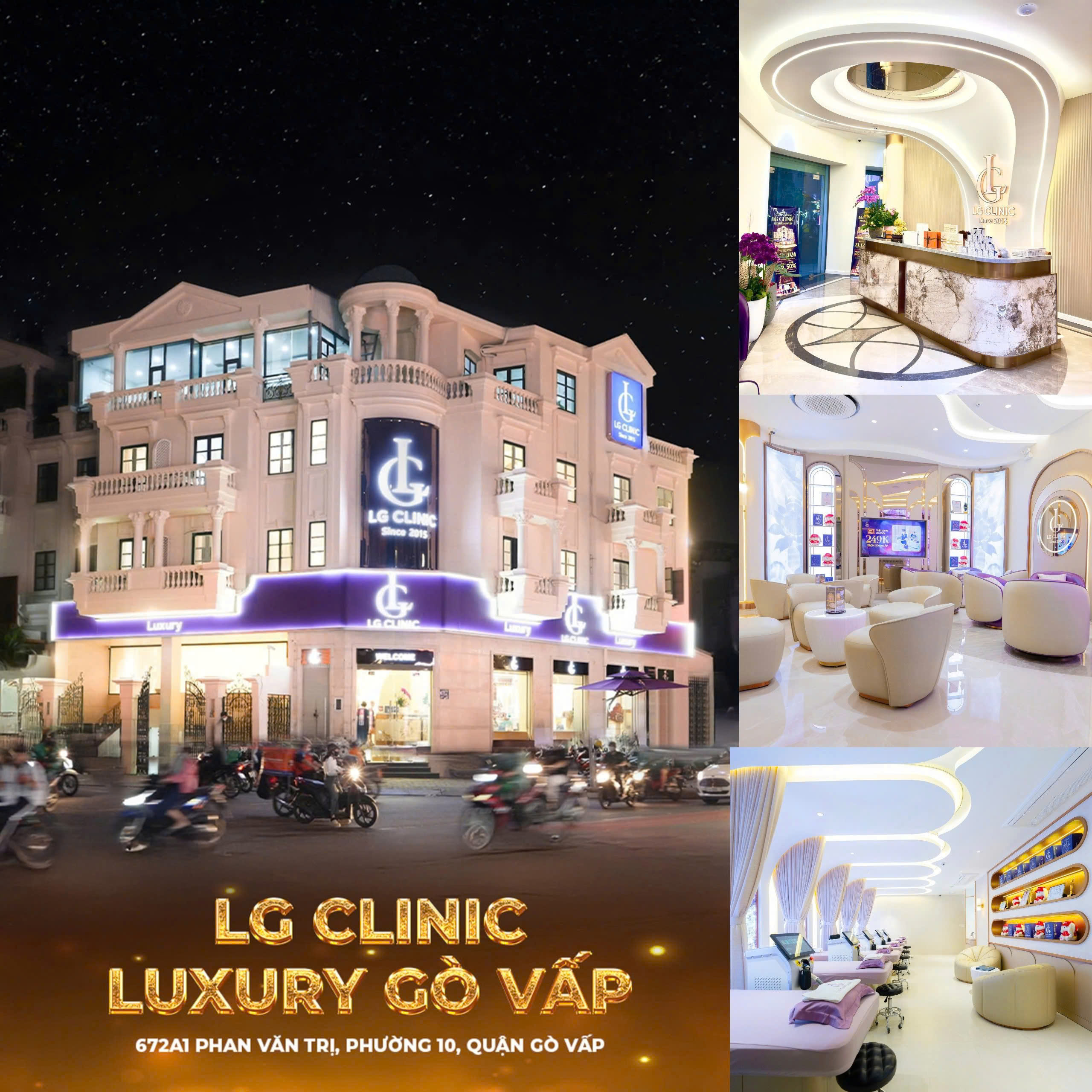 Cơ sở vật chất tại LG Clinic chi nhánh Gò Vấp