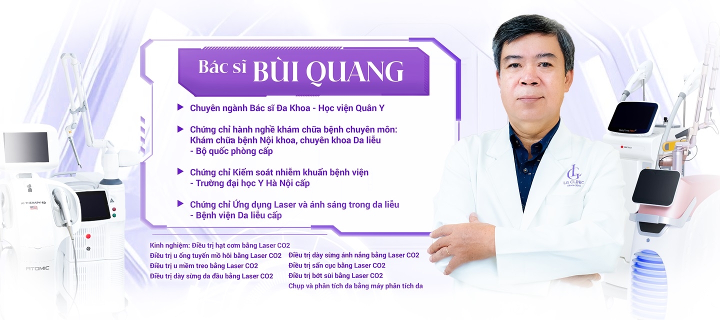 bác sĩ da liễu bùi văn quang