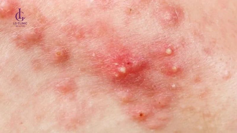 đợi mụn lành hoàn toàn mới trị thâm mụn