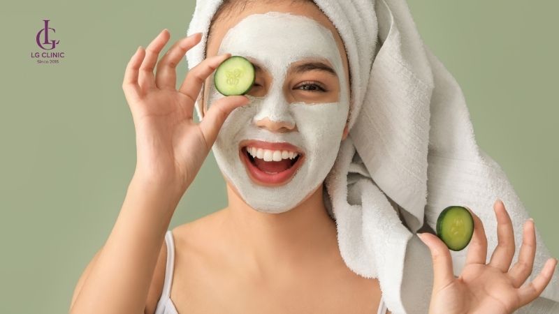 nên xài các nguyên liệu tự nhiên để trị thâm mụn