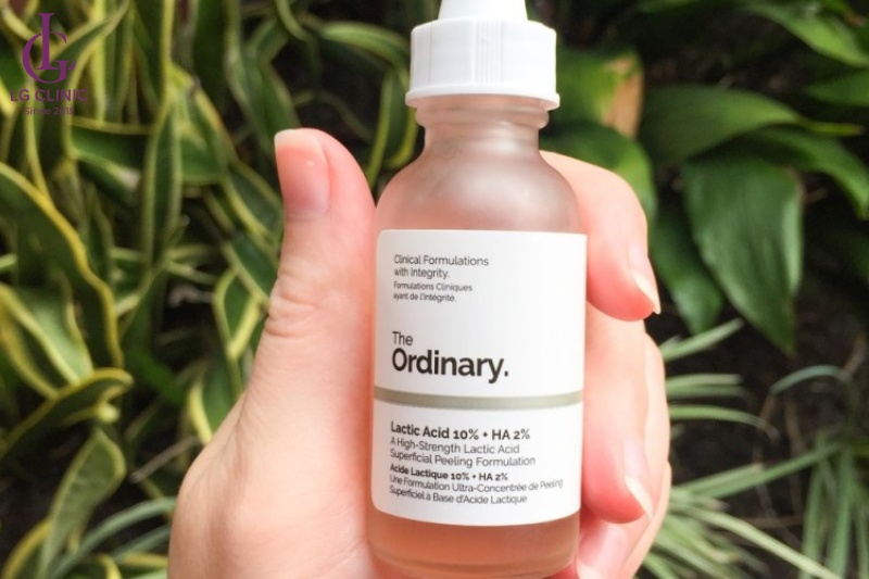 Acid Lactic là cách trị mụn thâm đỏ ở má