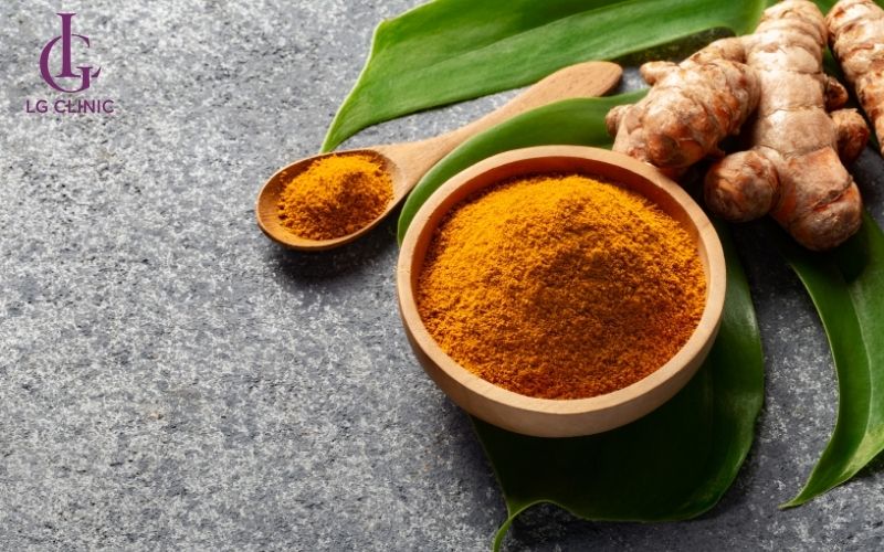 trị thâm mụn trong 1 tuần bằng bột nghệ