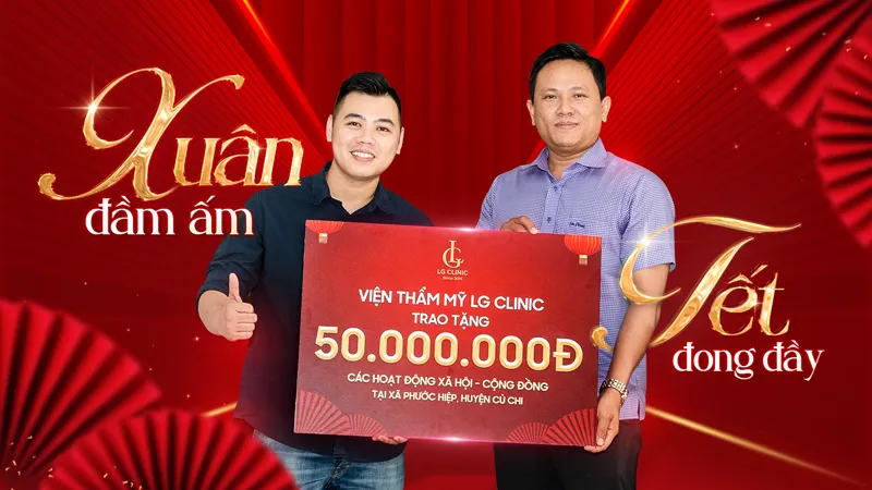 Lg clinic xuân đầm ấm tết đong đầy