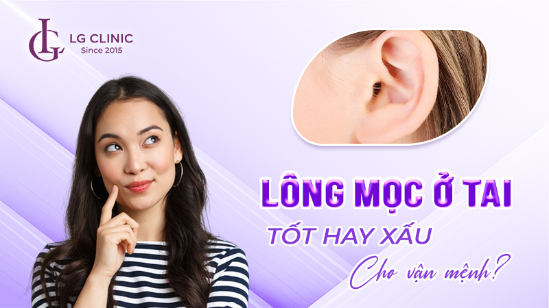 Lông mọc ở tai
