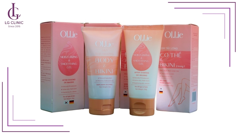 Kem tẩy lông Ollie