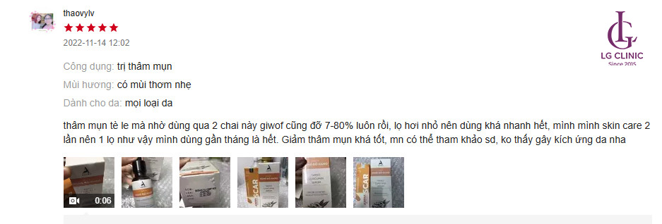 Review Nghệ đỏ Nano ABERA trên sàn thương mại điện tử