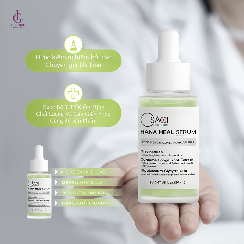 Serum trị thâm mụn Osaci Hana Heal