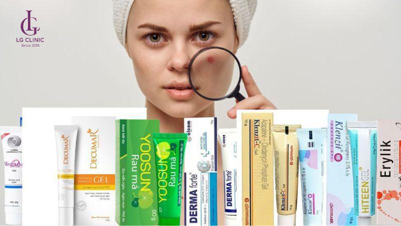 bôi kem để trị vết thâm mụn mãi không hết