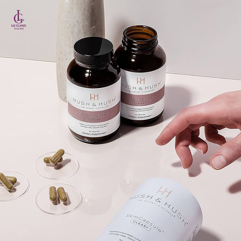 Thuốc uống Image Skincare Hush & Hush Skincapsule Clear+