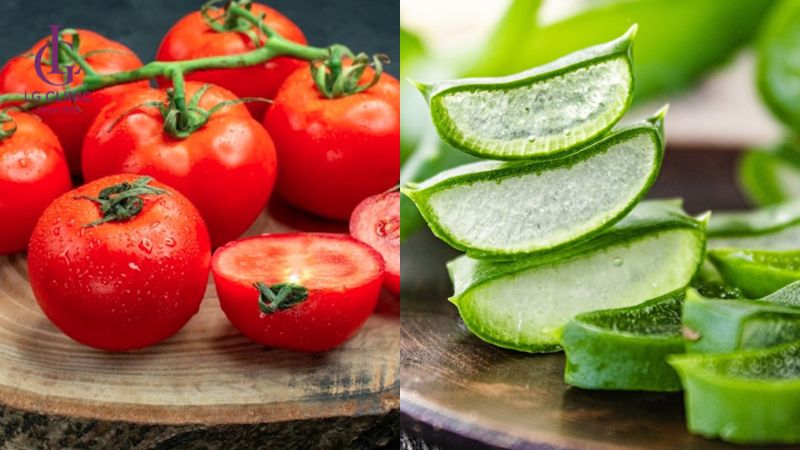 mặt nạ cà chua trị mụn thâm
