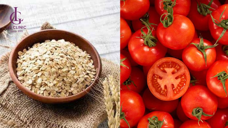 mặt nạ cà chua trị mụn thâm