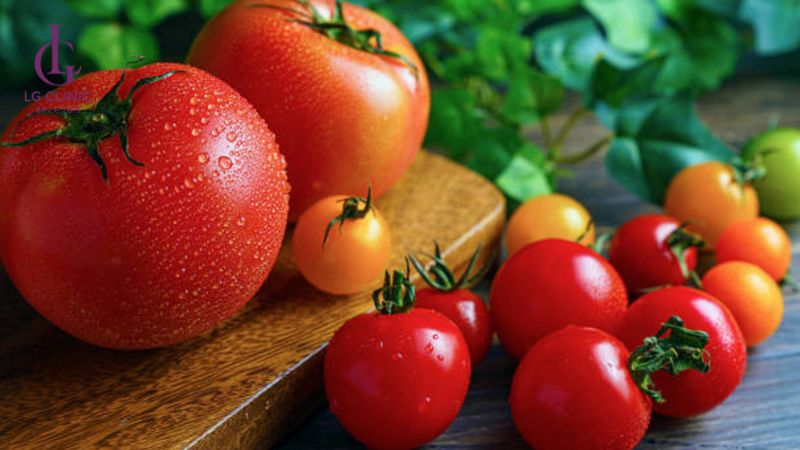 mặt nạ cà chua trị mụn thâm