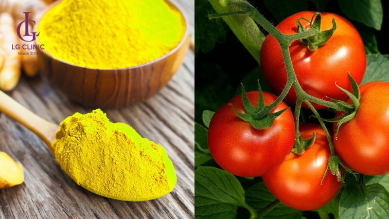 mặt nạ cà chua trị mụn thâm
