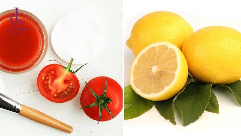 mặt nạ cà chua trị mụn thâm