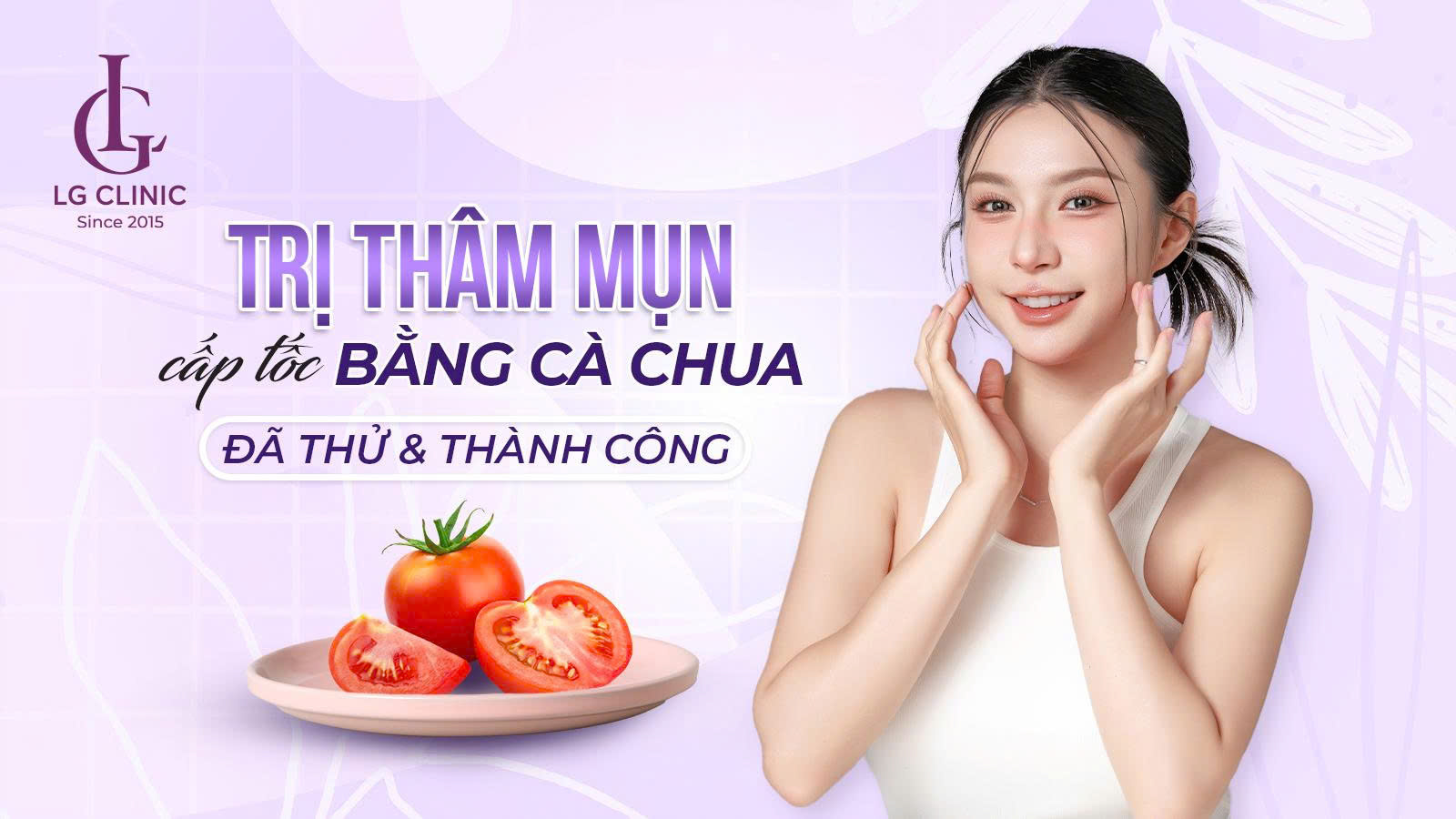 Mặt nạ cà chua trị mụn thâm