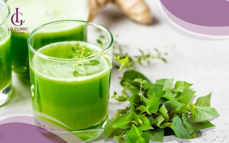 rau diếp cá tươi