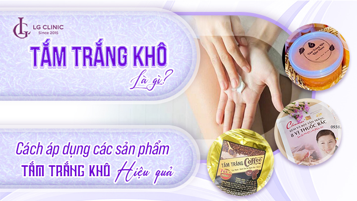 Tắm trắng khô