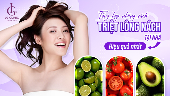 Cách triệt lông nách tại nhà