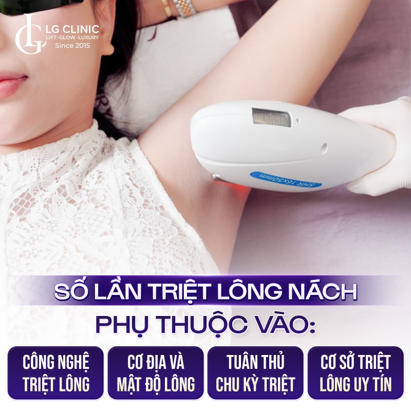triệt lông nách vĩnh viễn