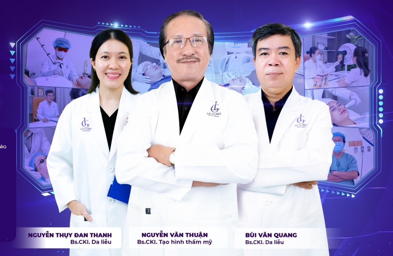 Phòng khám Da liễu trị mụn lưng LG Clinic