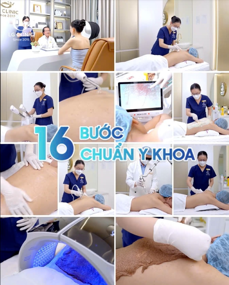 Phòng khám Da liễu trị mụn lưng
