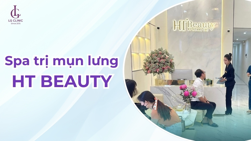 Spa trị mụn lưng HT Beauty Spa