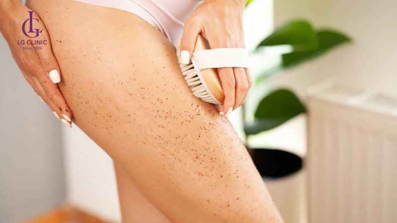 tẩy tế bào chết ở chân
