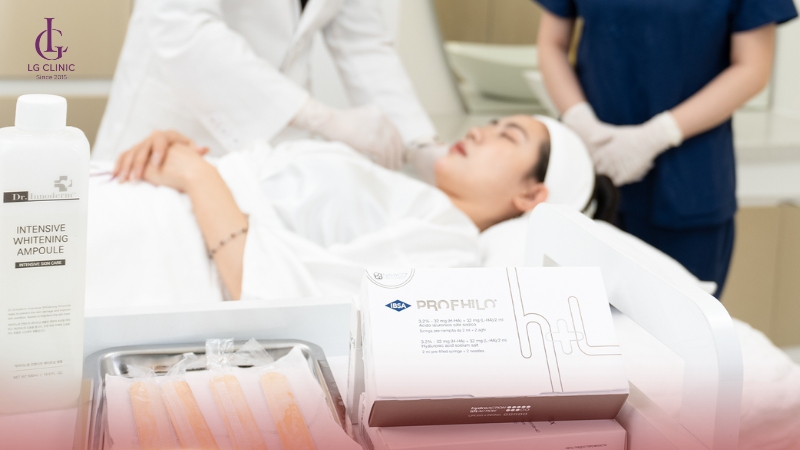 Viện thẩm mỹ LG Clinic là địa chỉ uy tín tiêm BAP Profhilo chuẩn y khoa