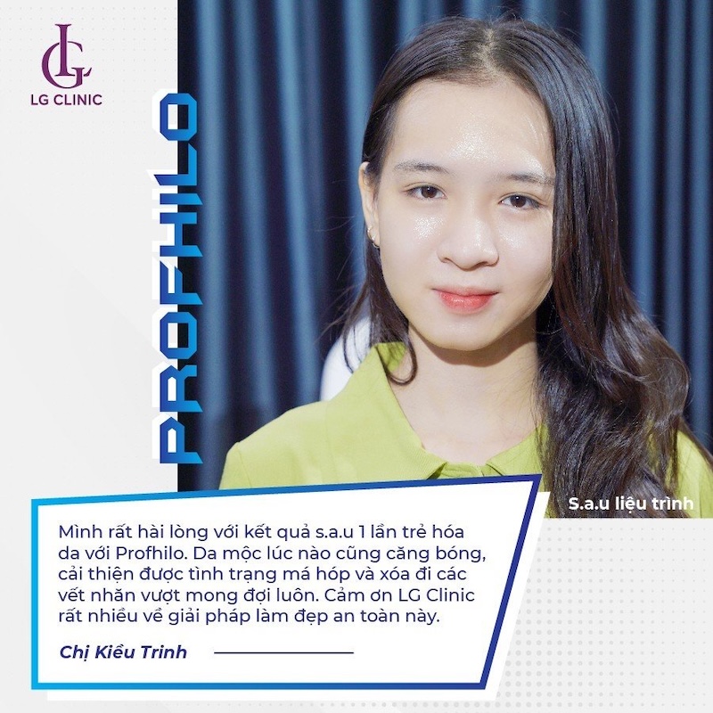 kết quả nhận được sau khi tiêm profhilo