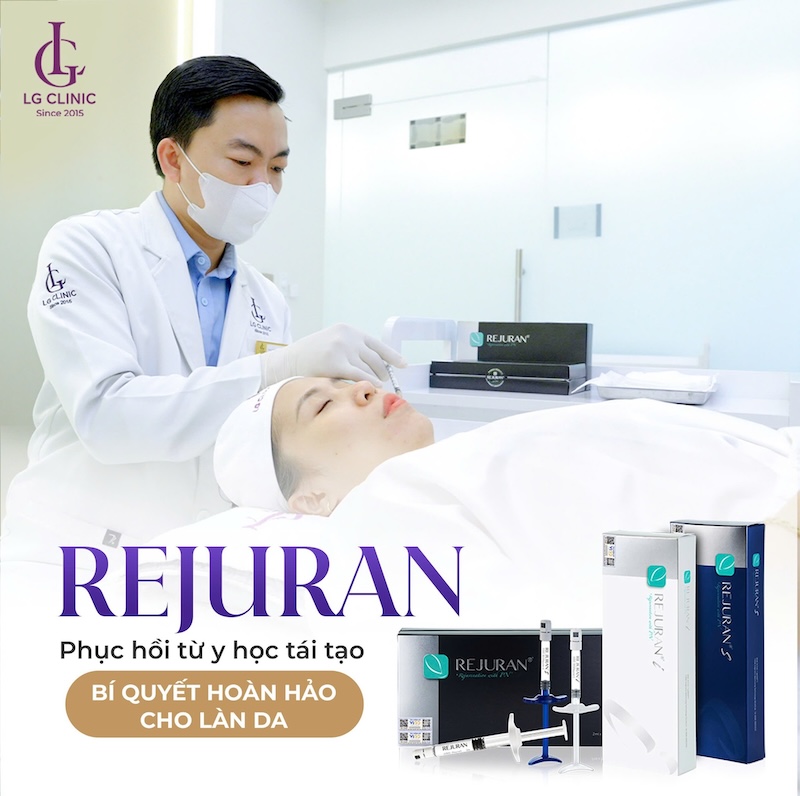 Tiêm Rejuran tại LG Clinic