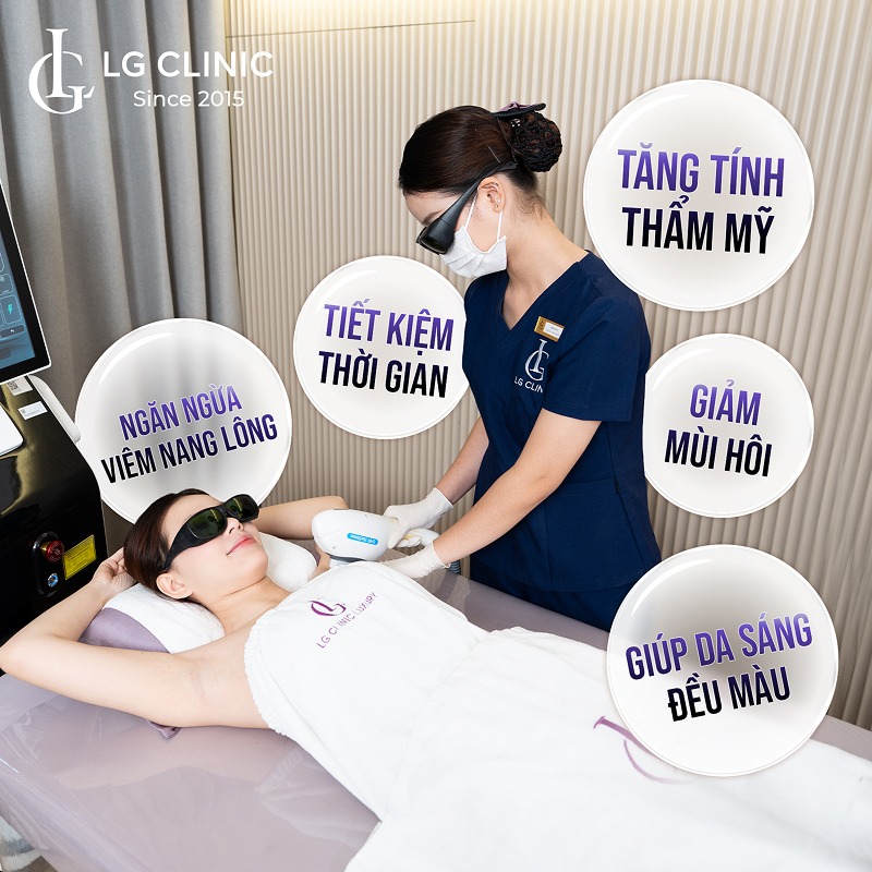 dịch vụ triệt lông nách vĩnh viễn