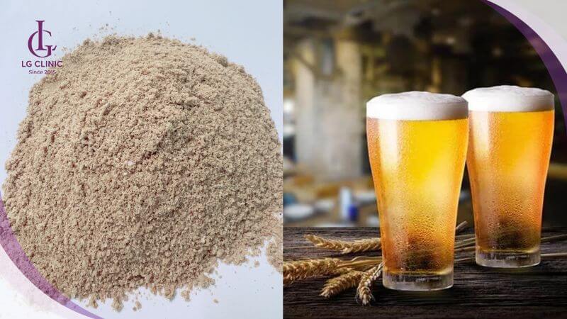 Công thức làm trắng da bằng cám gạo và bia