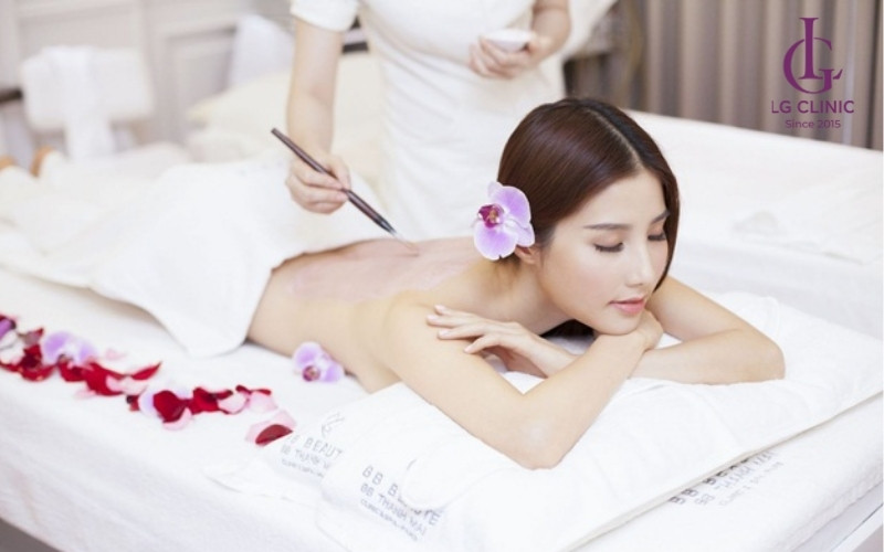 Cấy trắng body tại spa làm đẹp