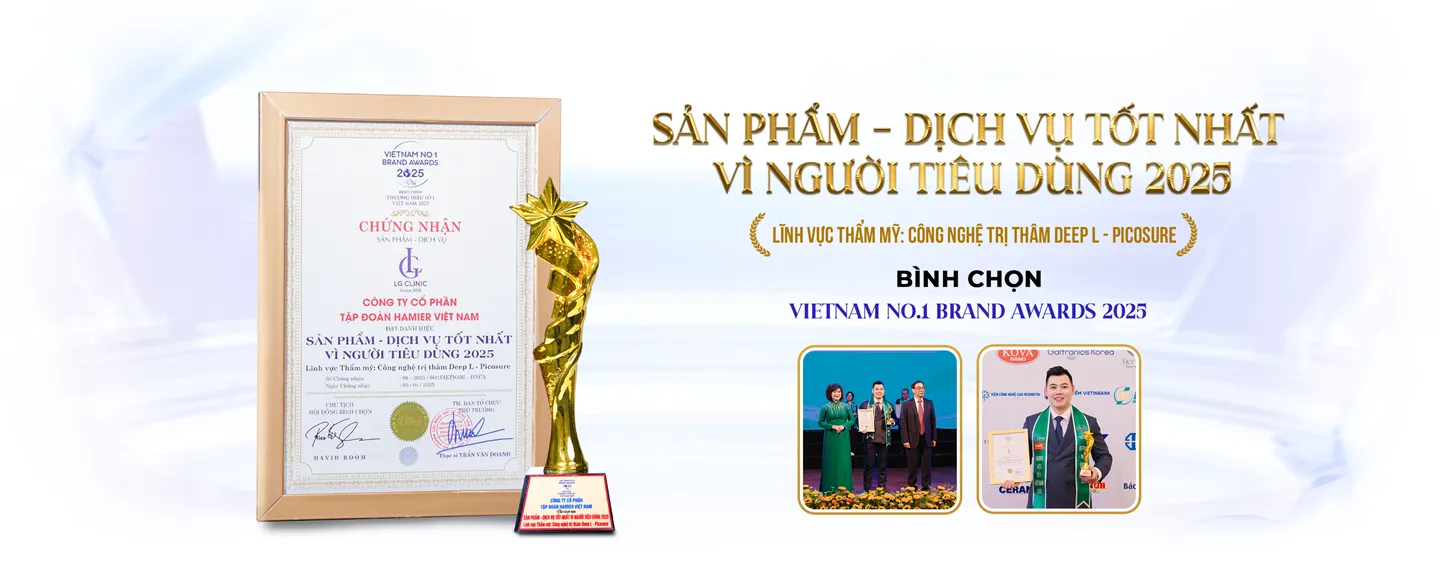 Giải thưởng trị thâm deep l picosure