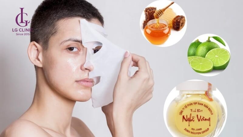 làm trắng da cho nam bằng mặt nạ chanh và mật ong
