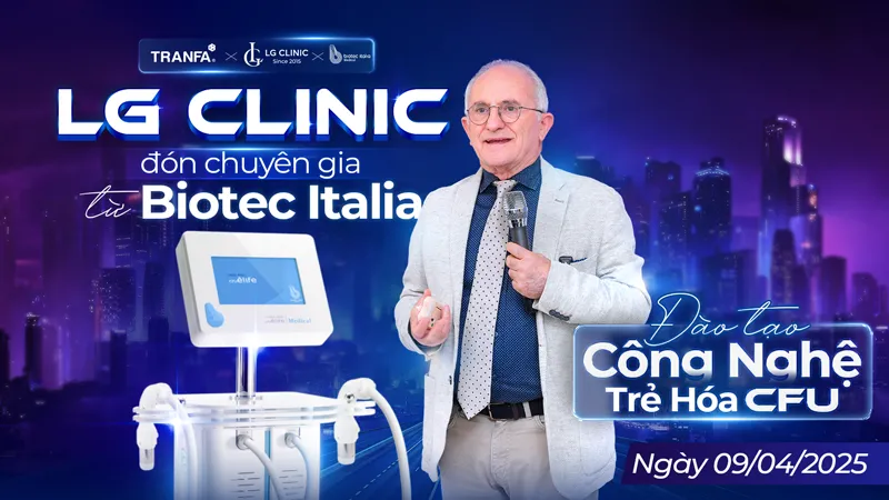 lg clinic đón chuyên gia từ biotec italia