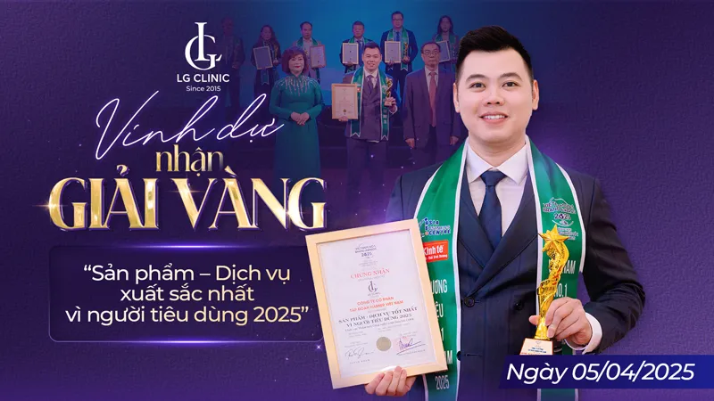 lg clinic nhận giải sản phẩm dịch vụ xuất sắc nhất
