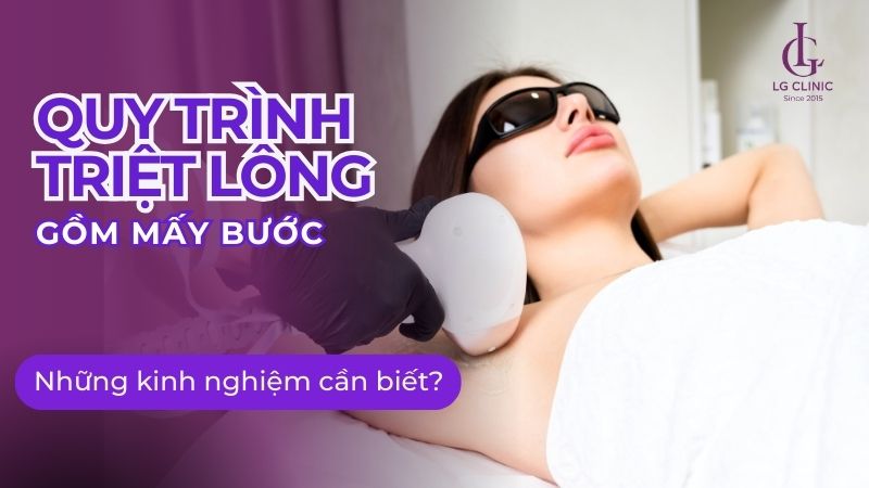 quy trình triệt lông
