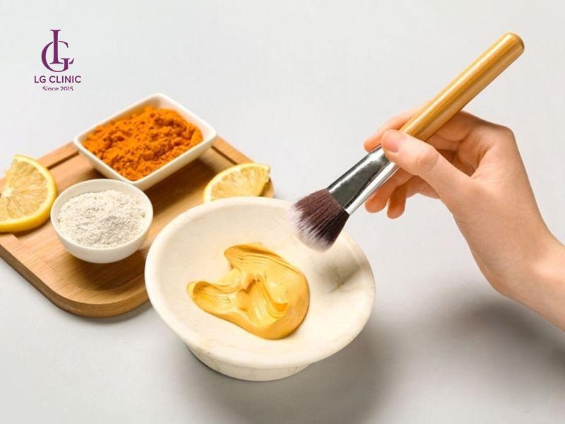 Bột nghệ và bột gạo
