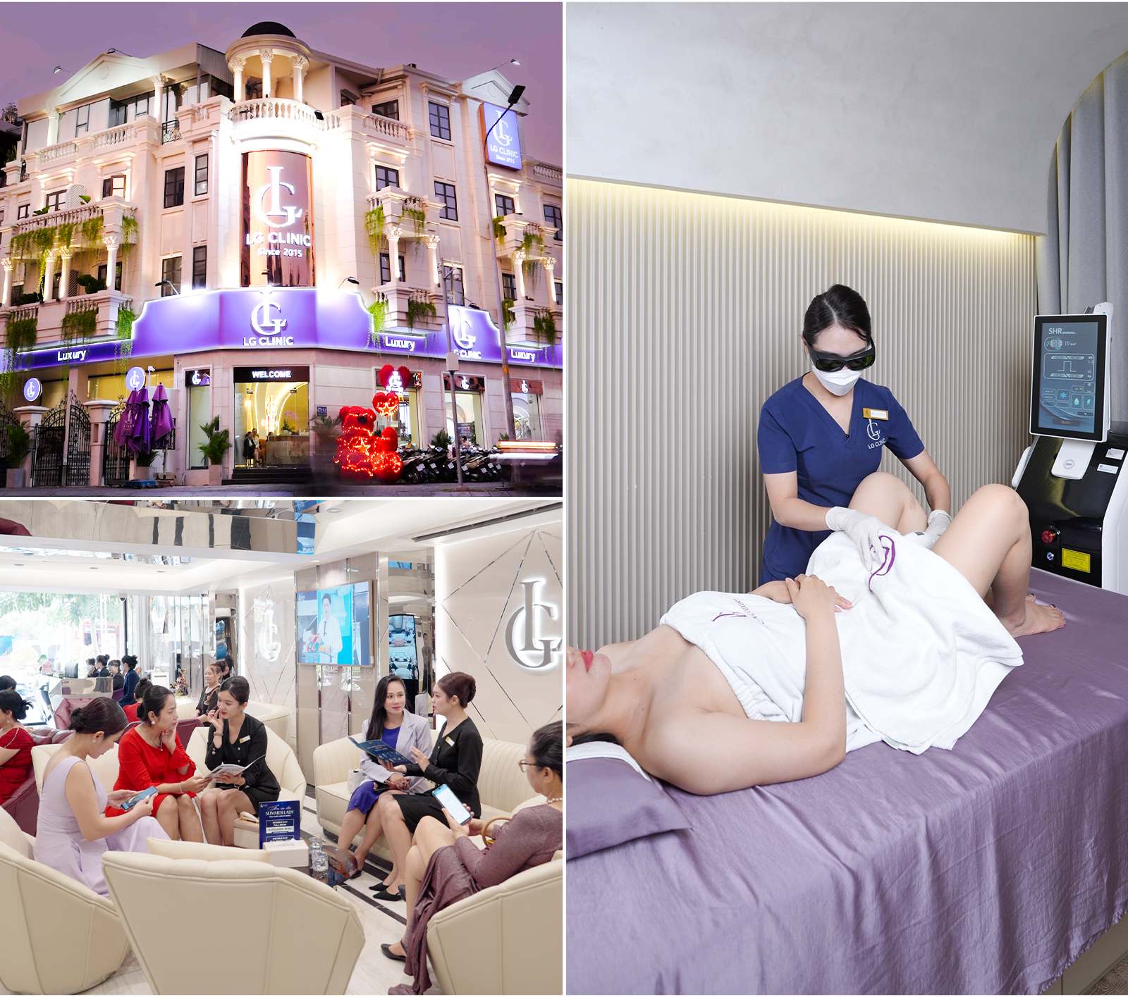 Viện Thẩm Mỹ LG Clinic - Địa chỉ triệt lông bikini cao cấp, riêng tư
